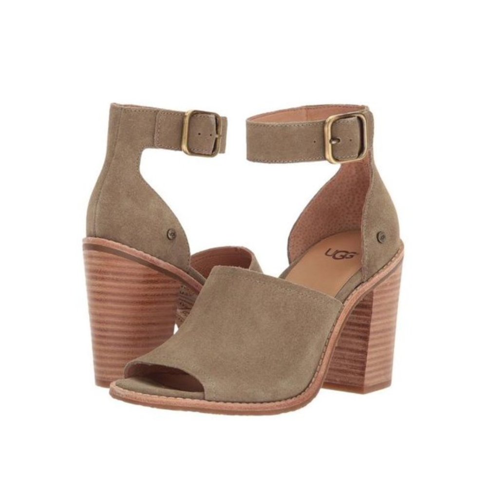 UGG Aja Women's Ankle Strap Block Heel Sandals